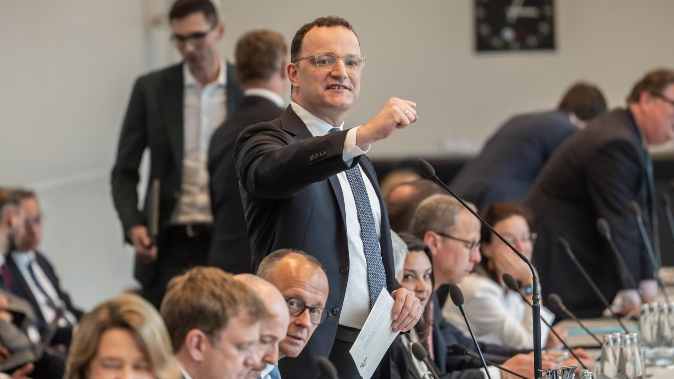 Jens Spahn (CDU), CDU/CSU Fraktionsvorsitzender im
