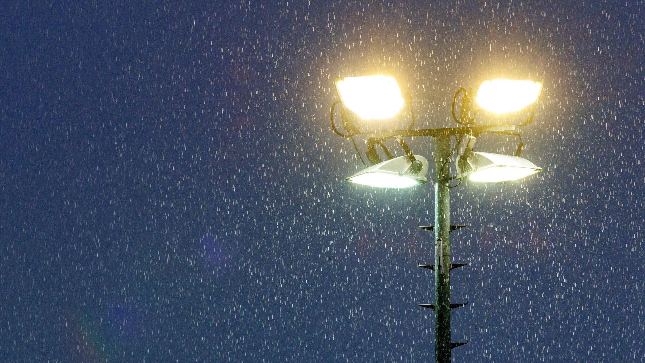 SC Feucht Spielabsage Gewitter Regen - 1