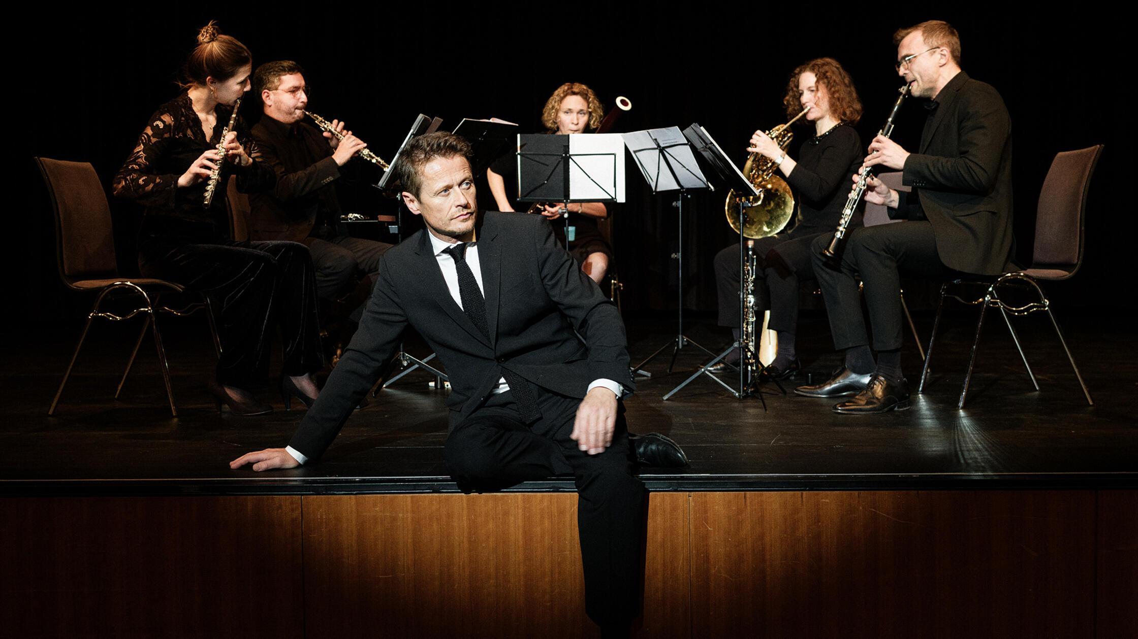 Das Ensemble Opus 45 mit Roman Knižka.