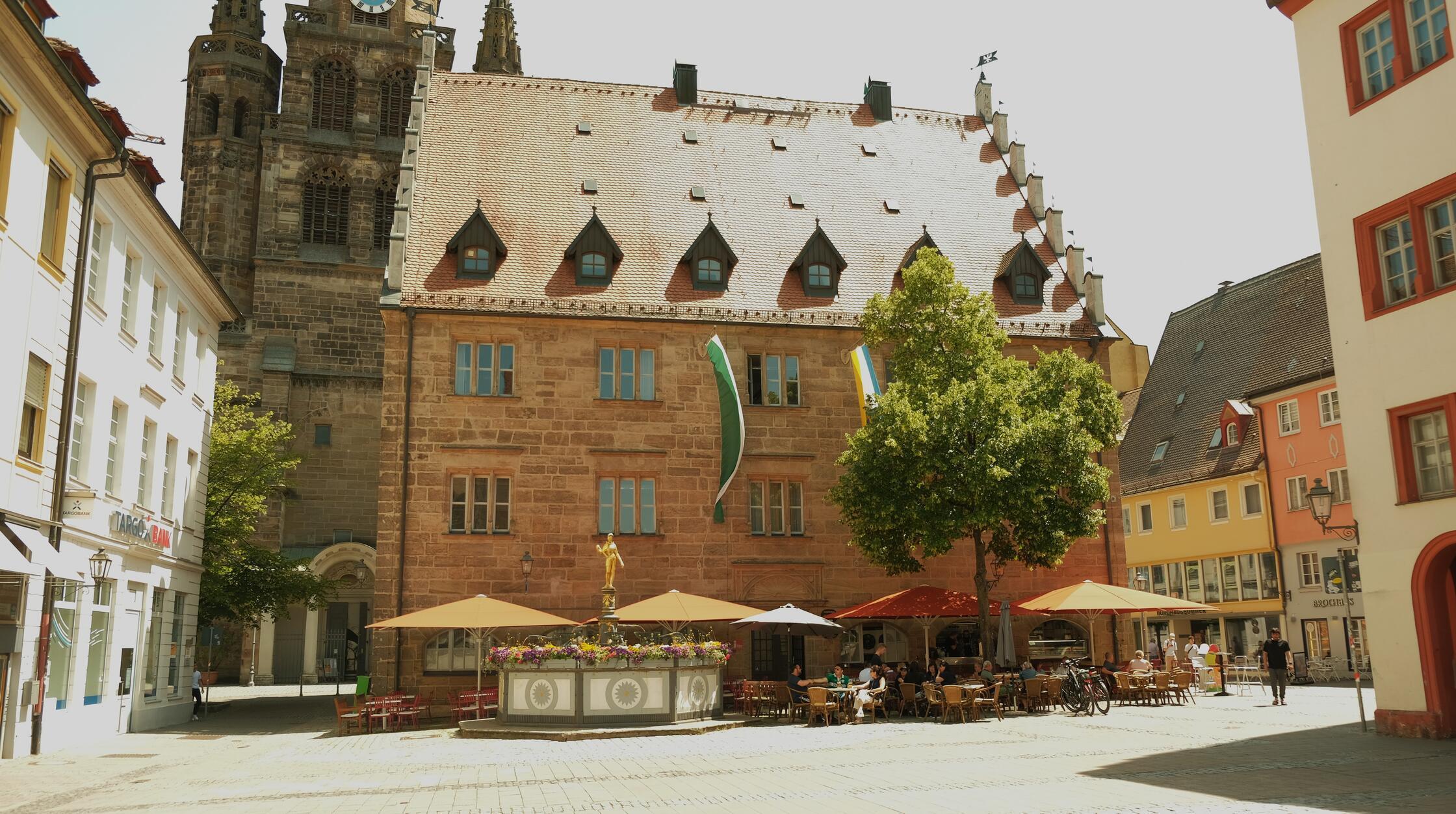 Martin Luther Platz Ansbach
