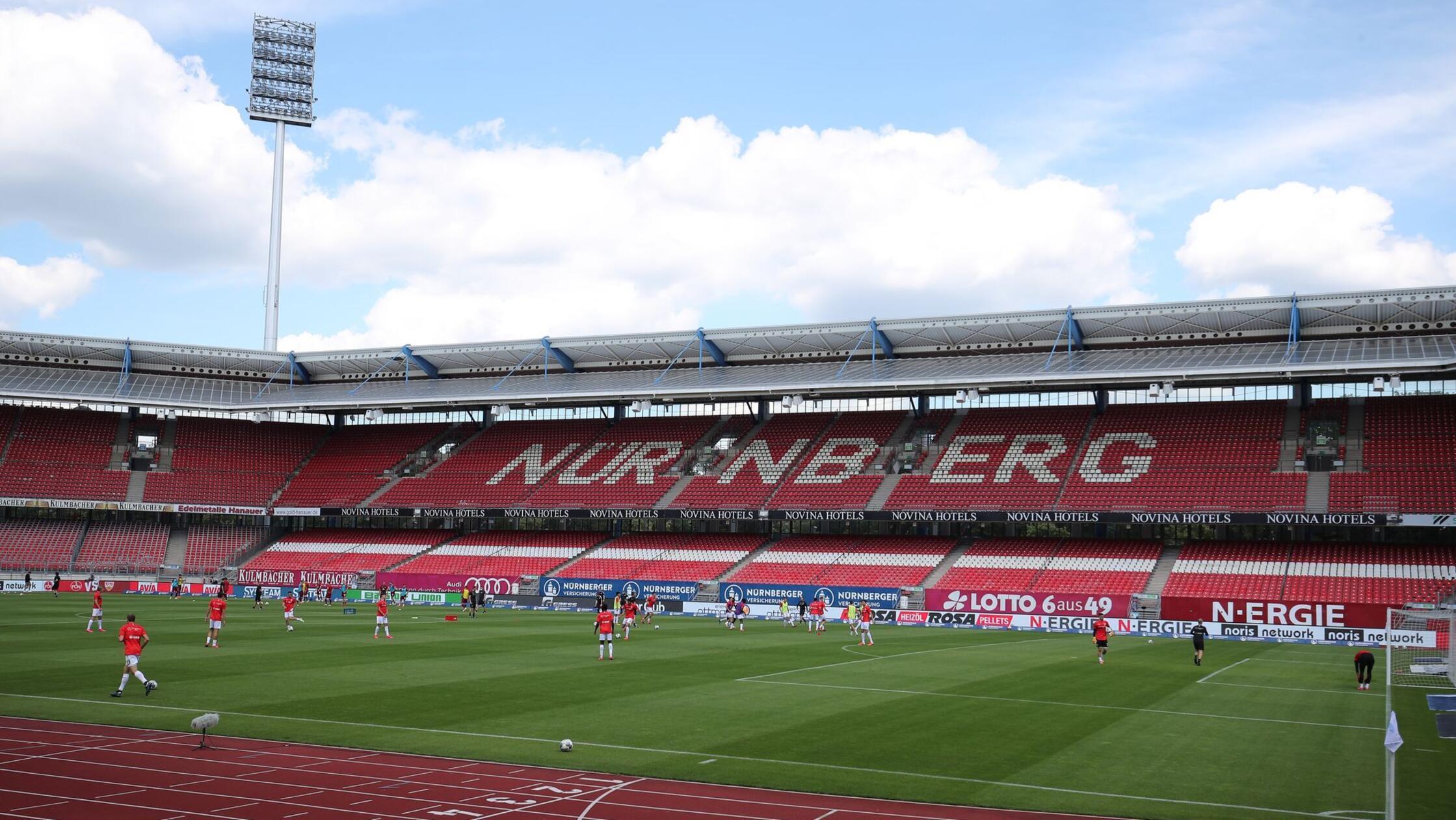 Fußball: 2. Bundesliga, 1. FC Nürnberg - VfB Stutt