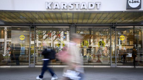 Das Warenhaus Galeria Karstadt am Berliner Kurfürs