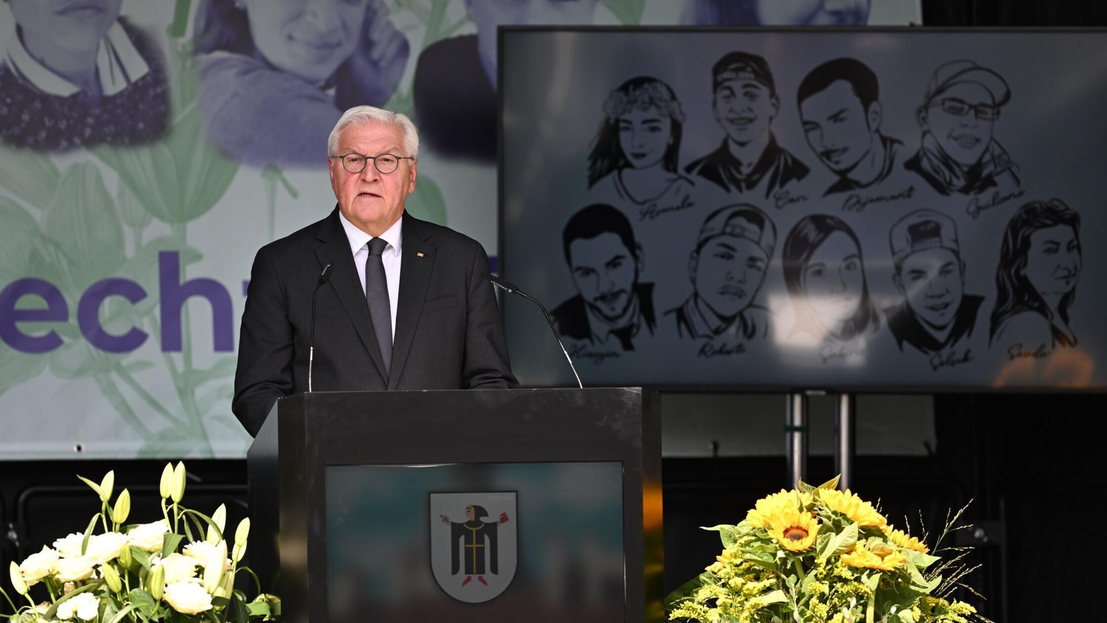 Bundespräsident Frank-Walter Steinmeier nimmt am G