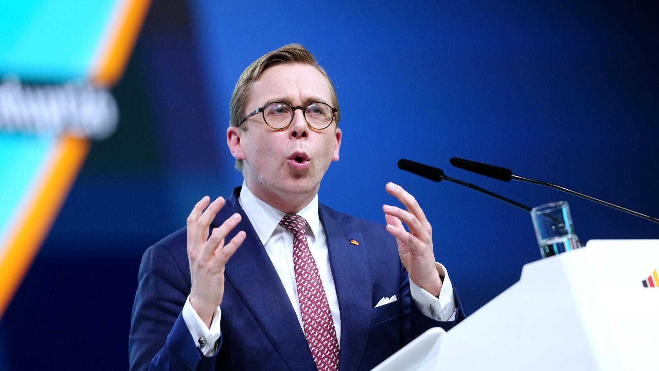 Philipp Amthor, CDU-Mitgliederbeauftragter, sprich