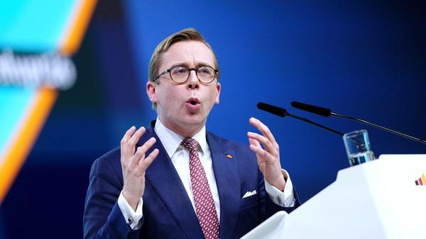 Philipp Amthor, CDU-Mitgliederbeauftragter, sprich