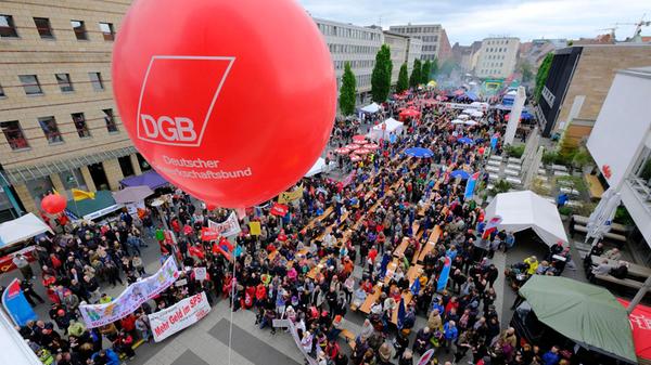 Kundgebung 1. Mai