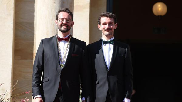 Als Gastgeberstadt war Bayreuth ebenfalls vertreten: Oberbürgermeister Andreas Zippel besuchte die Eröffnung gemeinsam mit seinem Partner Luca Maaß.