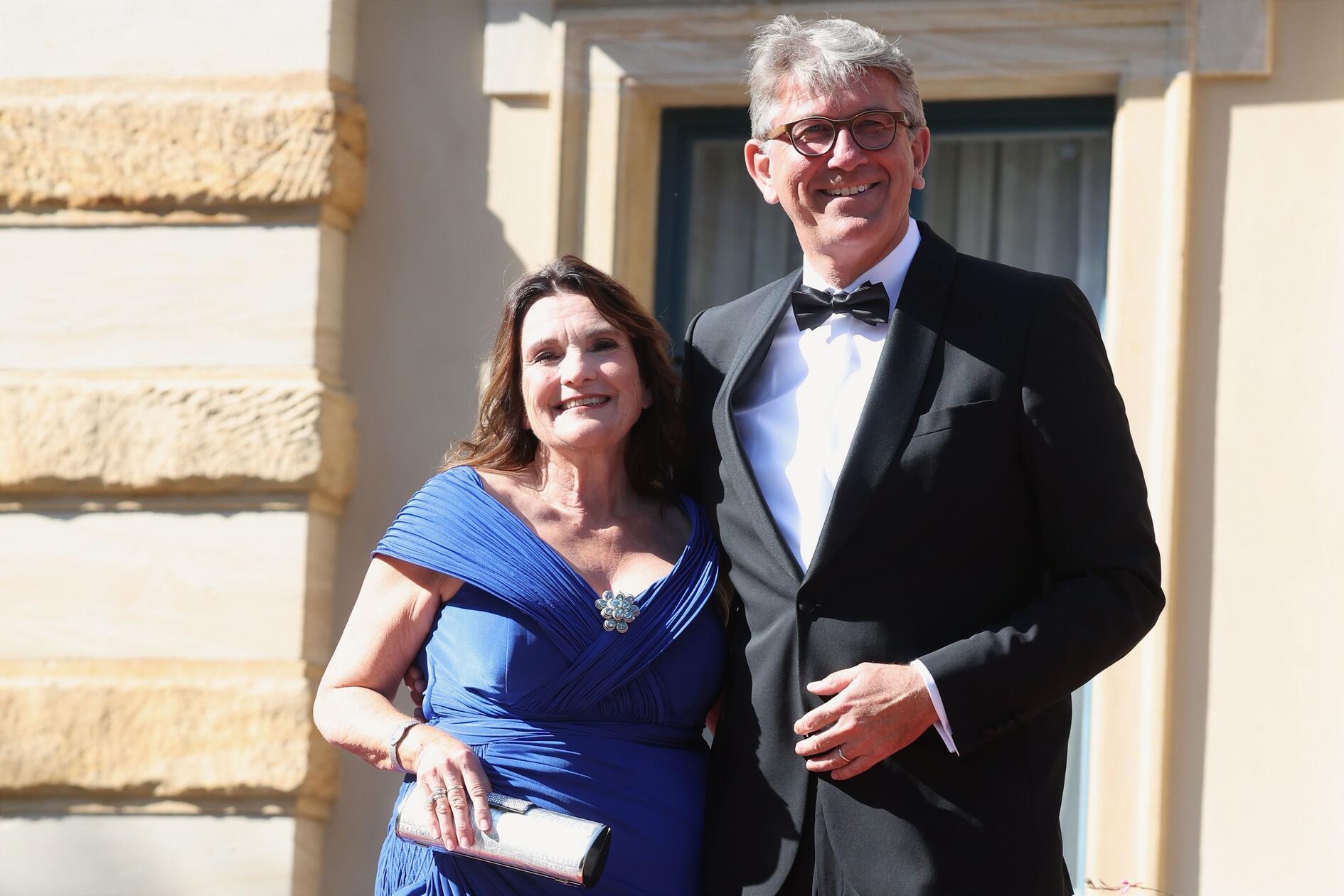 Wolfram Weimer, Staatsminister für Kultur und Medien, und seine Frau Christiane Goetz-Weimer gehörten ebenfalls zu den Gästen der Jubiläumsveranstaltung in Bayreuth.