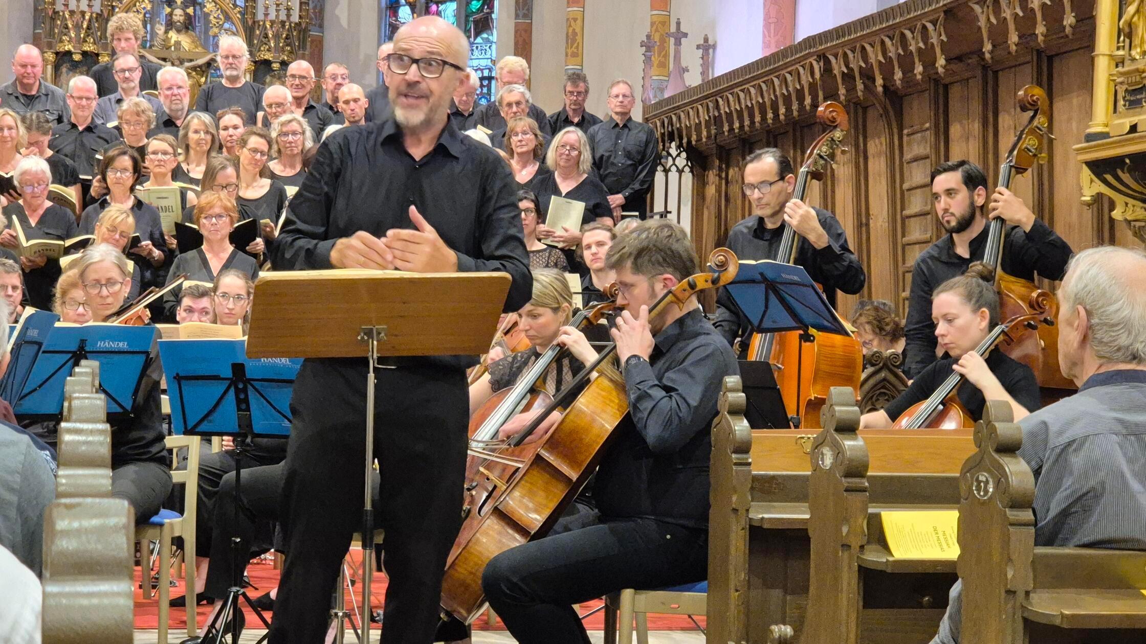 Markus Simon als Bass-Solist in Händels "Messiah"