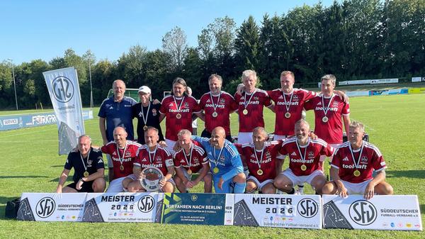 Süddeutscher Ü50-Meister 2026 1. FC Nürnberg.