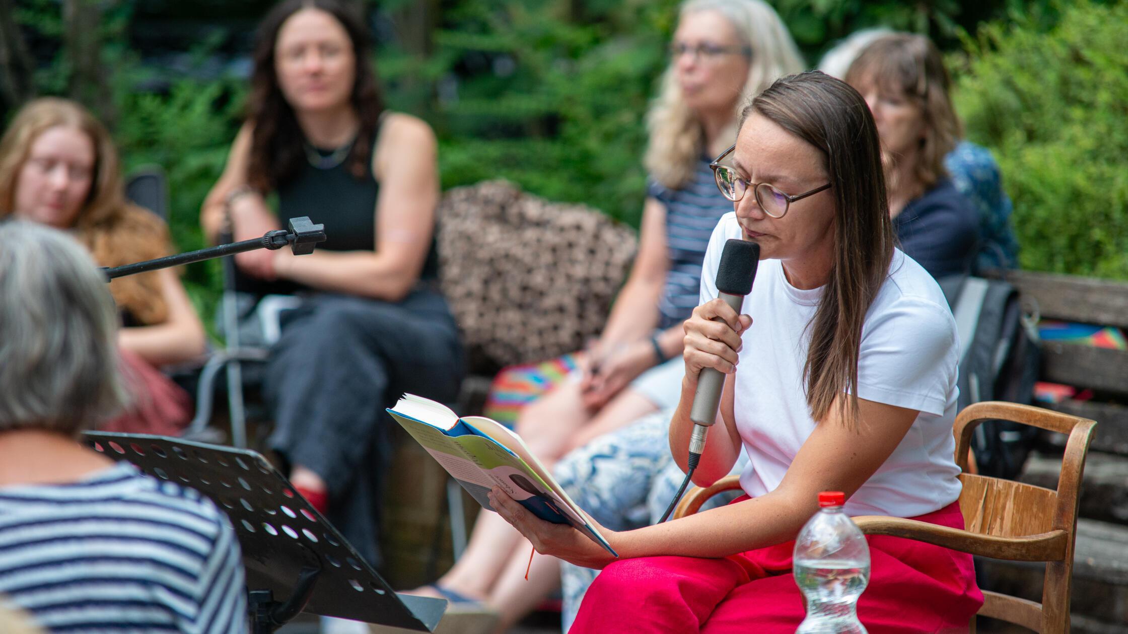 Parklesung 2016 Johanna Seebauer
