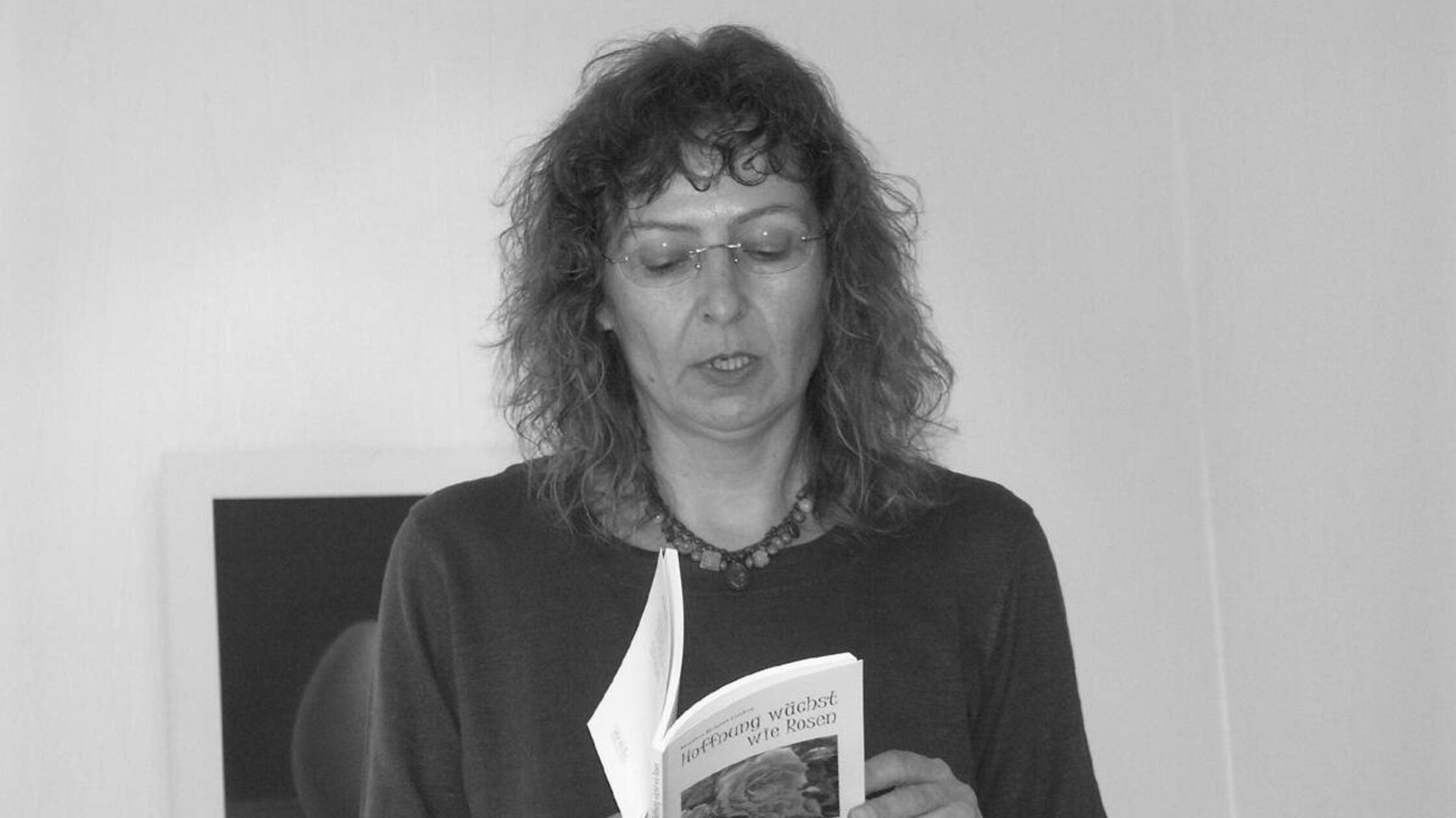 Martina Bohnet-Gerber in der Villa Augusta
