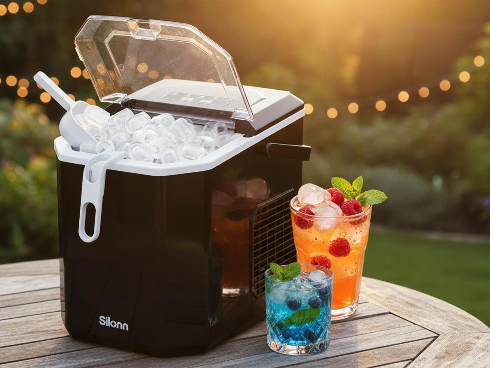 Eiswürfel auf Knopfdruck: Diese Eiswürfelmaschine hilft bei der Hitzewelle für 77 Euro