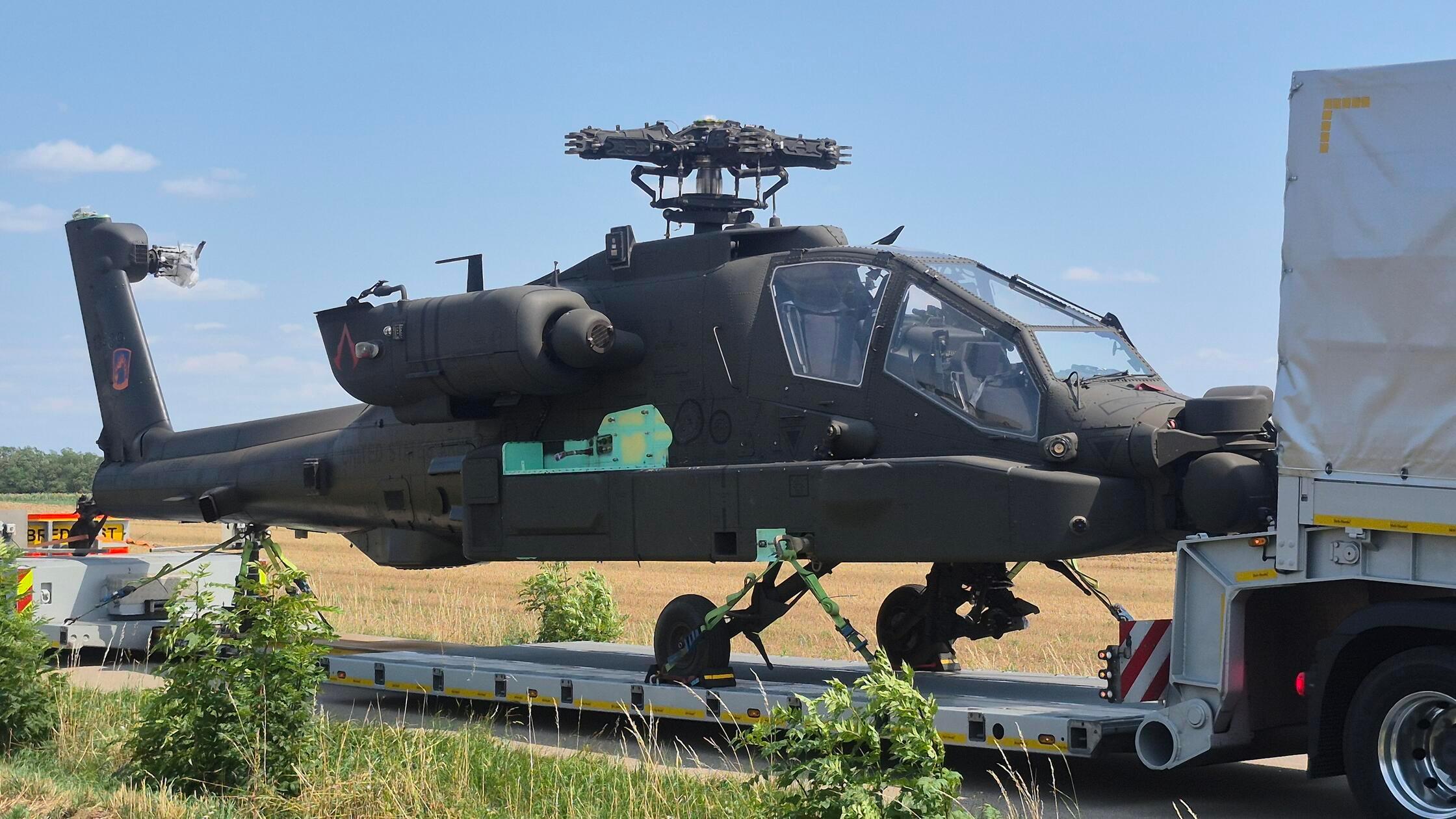 Großlellenfeld Hubschrauber Abtransport