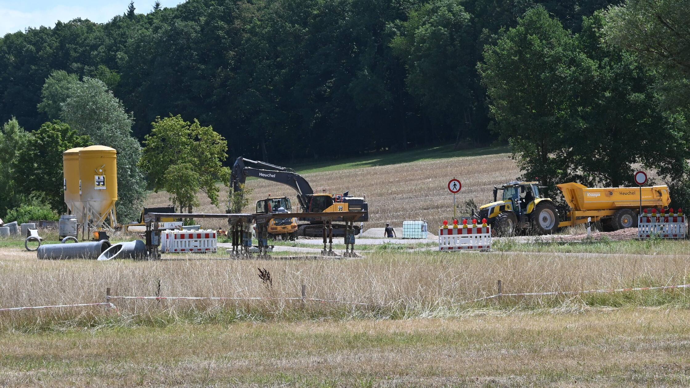 Gunzenhausen Reutberg III Carl Heuchel Bagger
