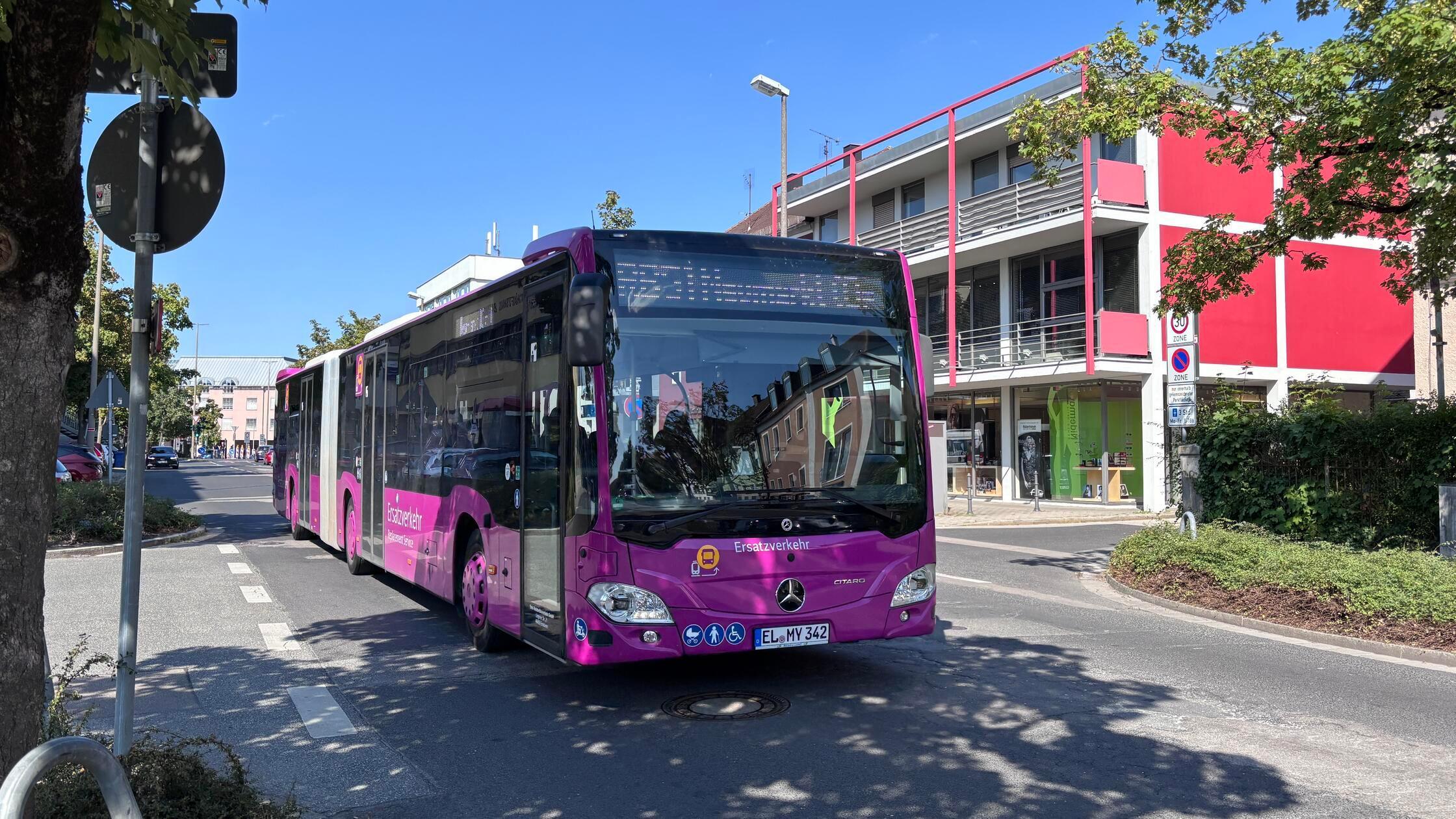 SEV Schienenersatzverkehr Ersatzbus