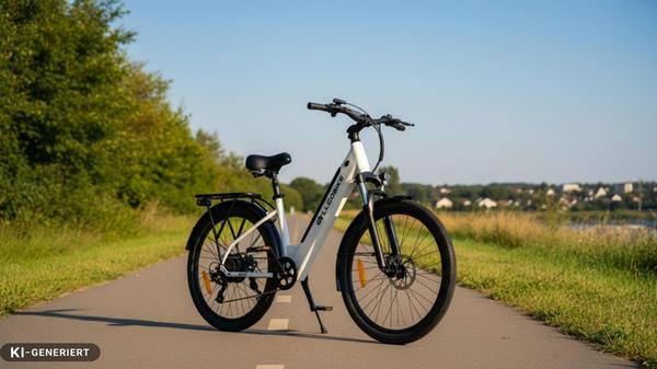 85 Kilometern Reichweite E-Bike Stadt