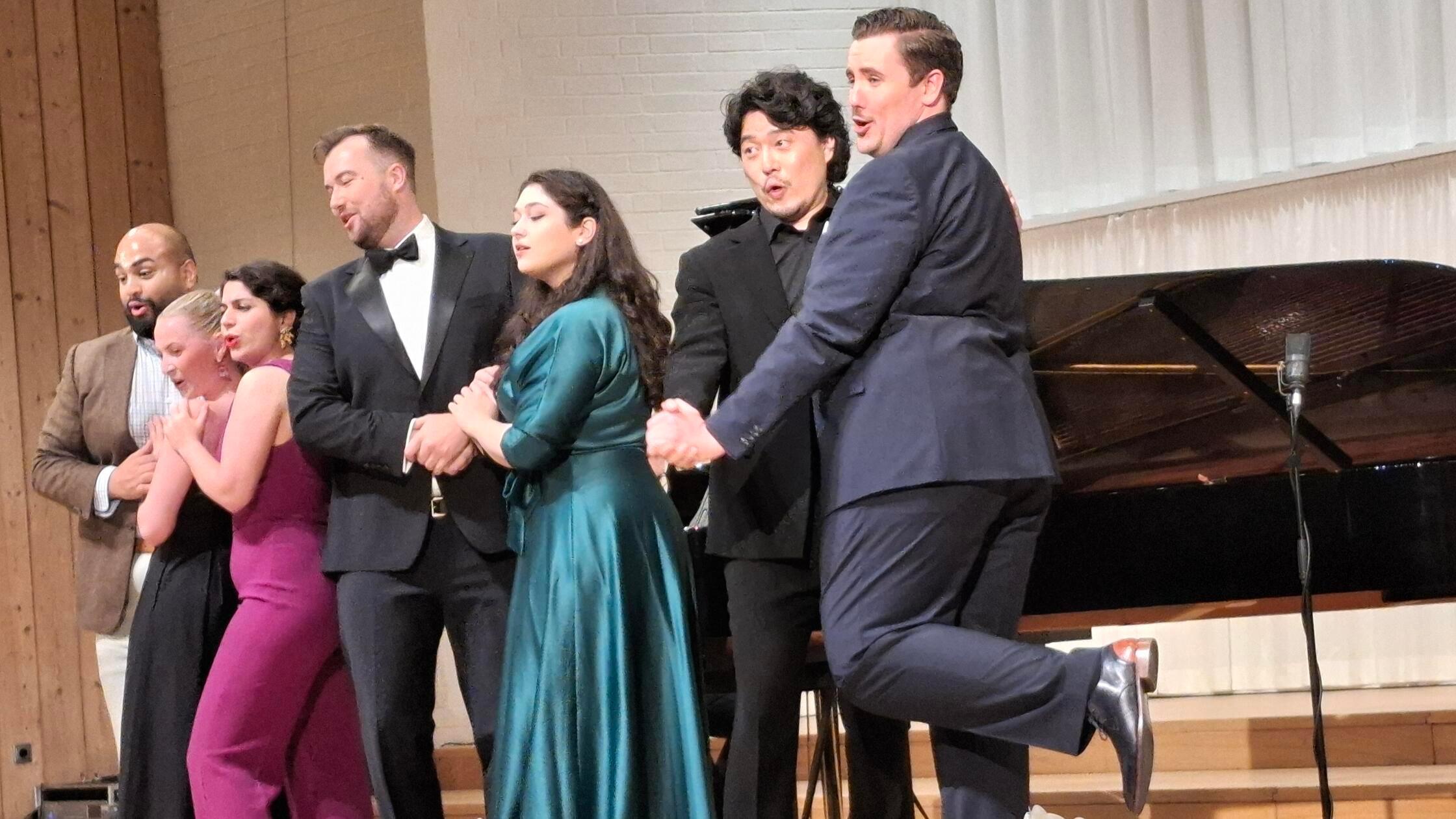 Die szenischen Aufführungen - hier aus Mozarts Hoc
