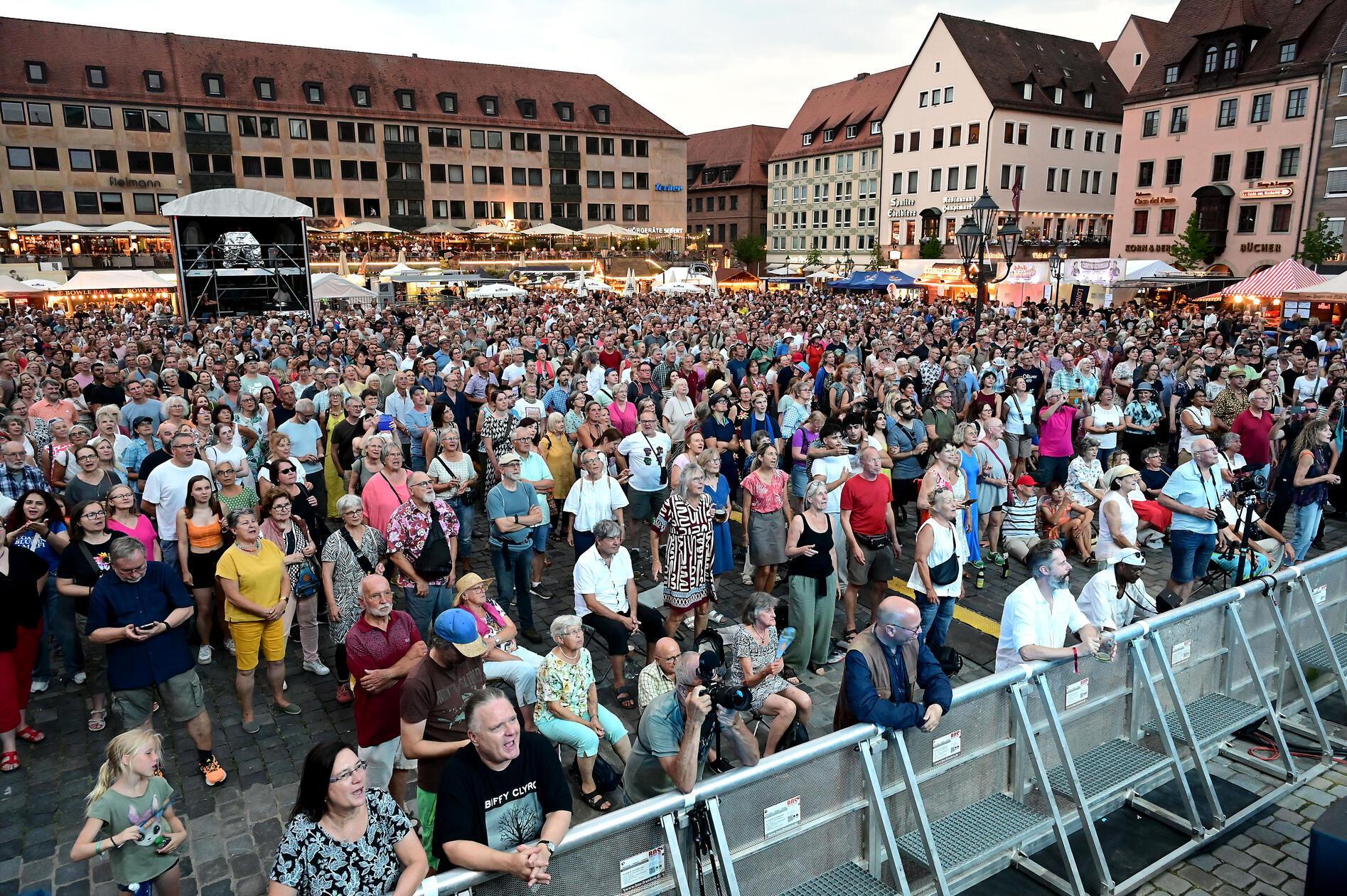 Zum 50-jährigen Jubiläum begann das Bardentreffen diesmal bereits einen Tag früher.