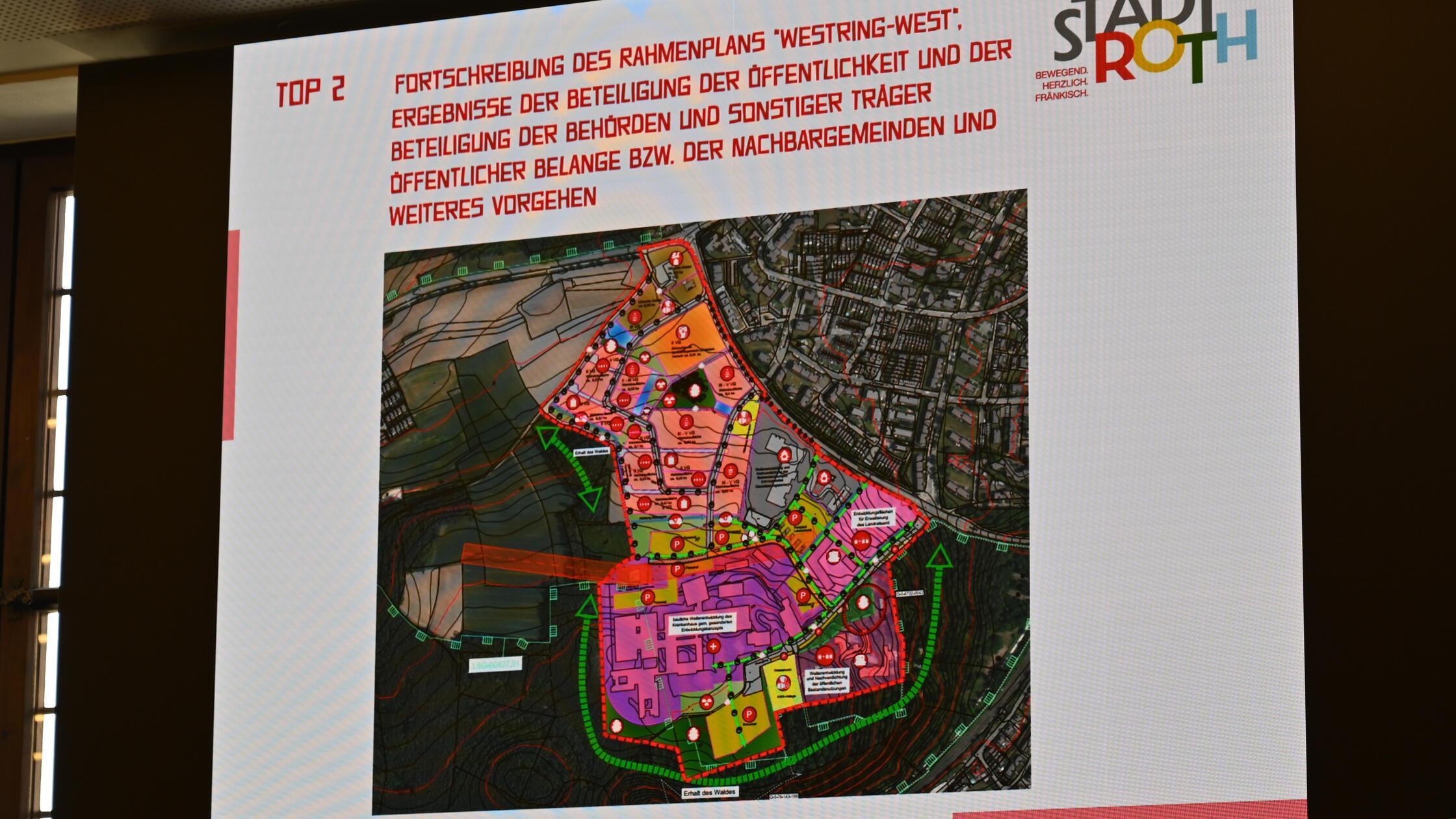 Die bevorstehende Baumaßnahme "Westring-West" war 