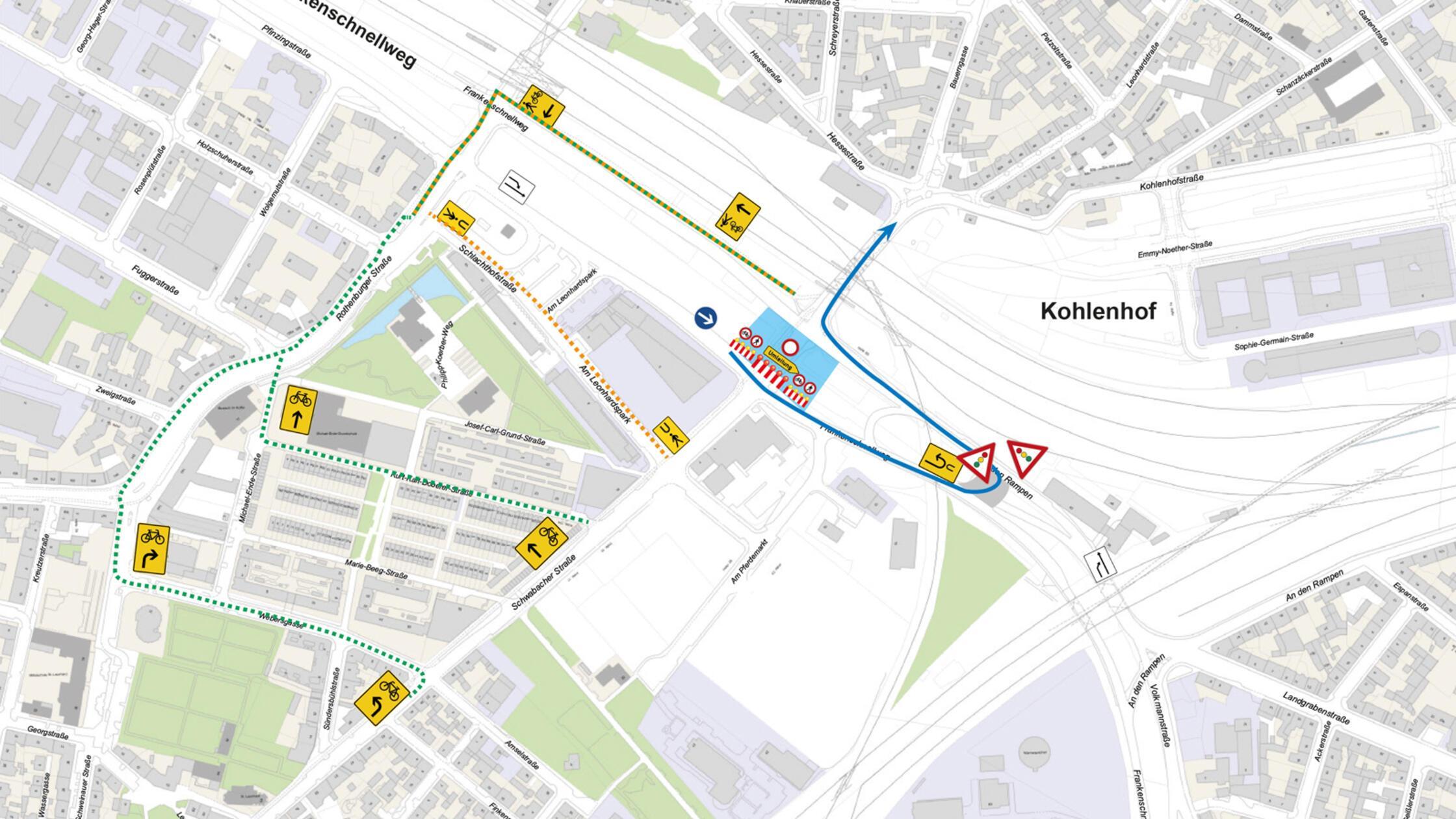 Alte Kanalbrücke Schwabacher Straße