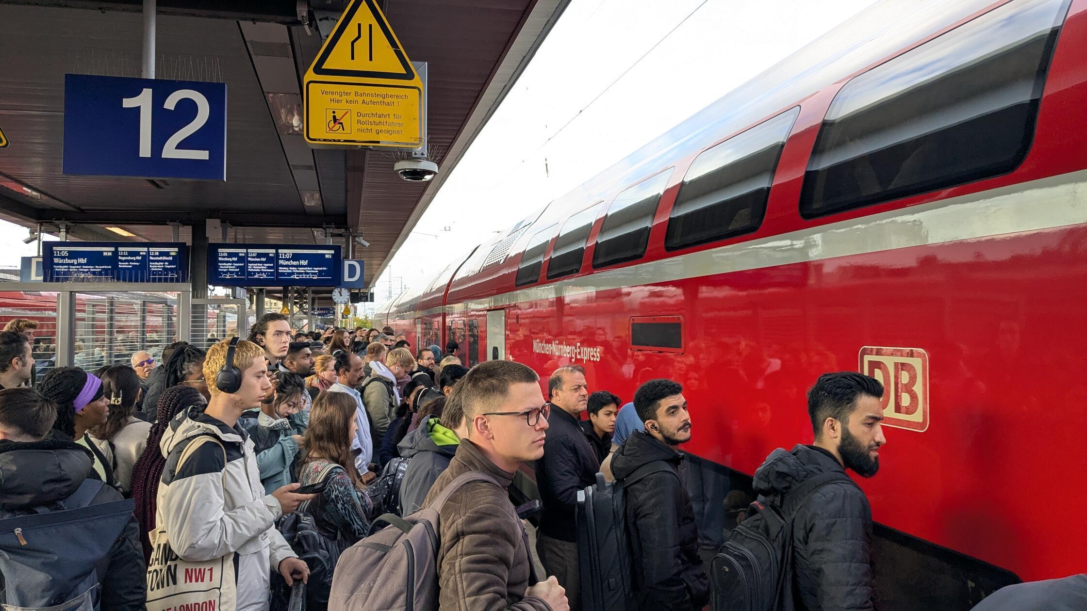 RE1 Nürnberg Allersberg München