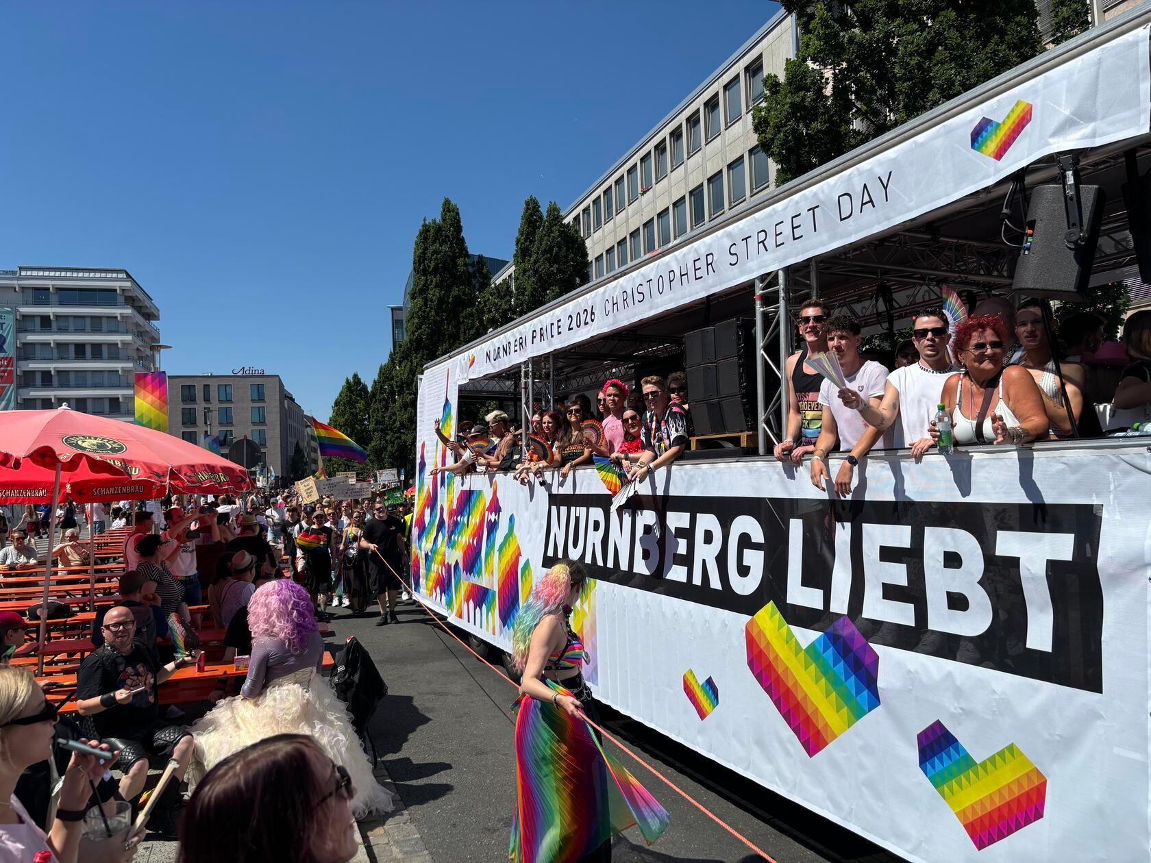 Das Motto in diesem Jahr: „Nürnberg liebt“.