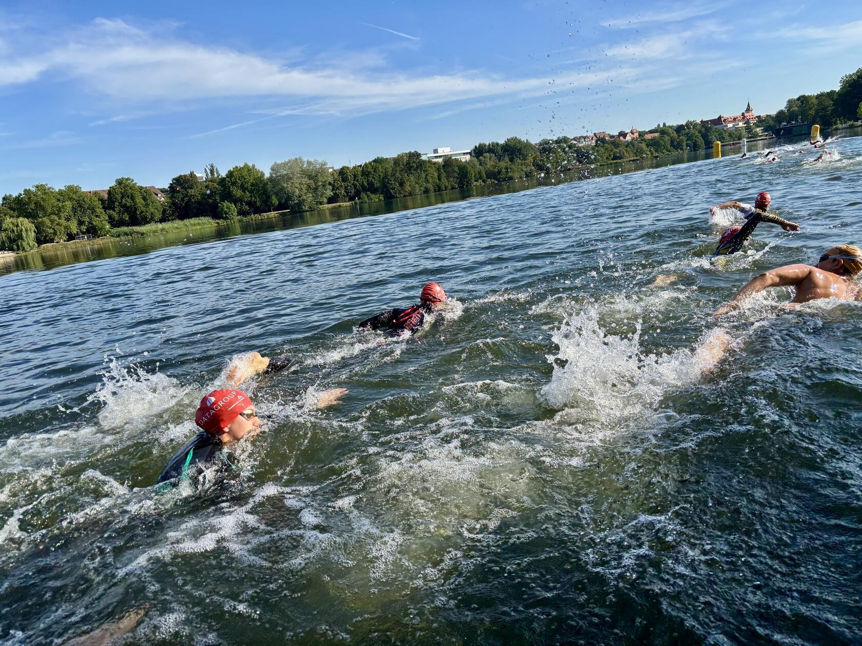 Auch die Schwimmwettkämpfe fanden dort statt.