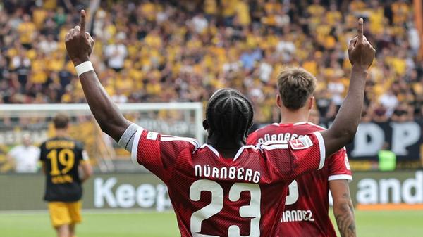Die drei Treffer Zomas bescheren dem FCN einen Auftakt nach Maß.