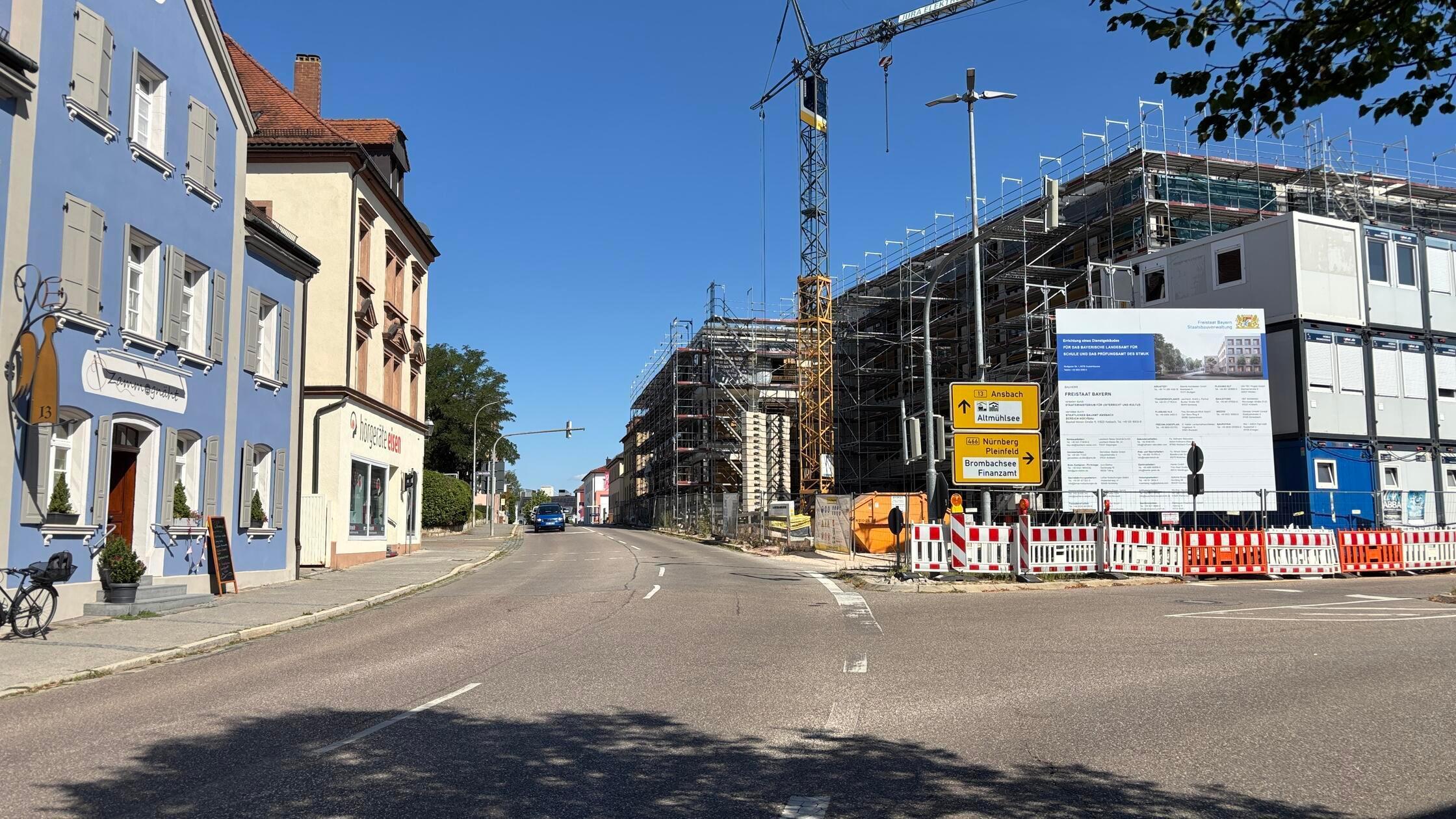Bahnhofstraße Gunzenhausen August 2026