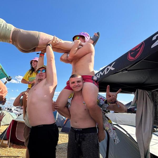 Leben im Camp Taubertal Festival