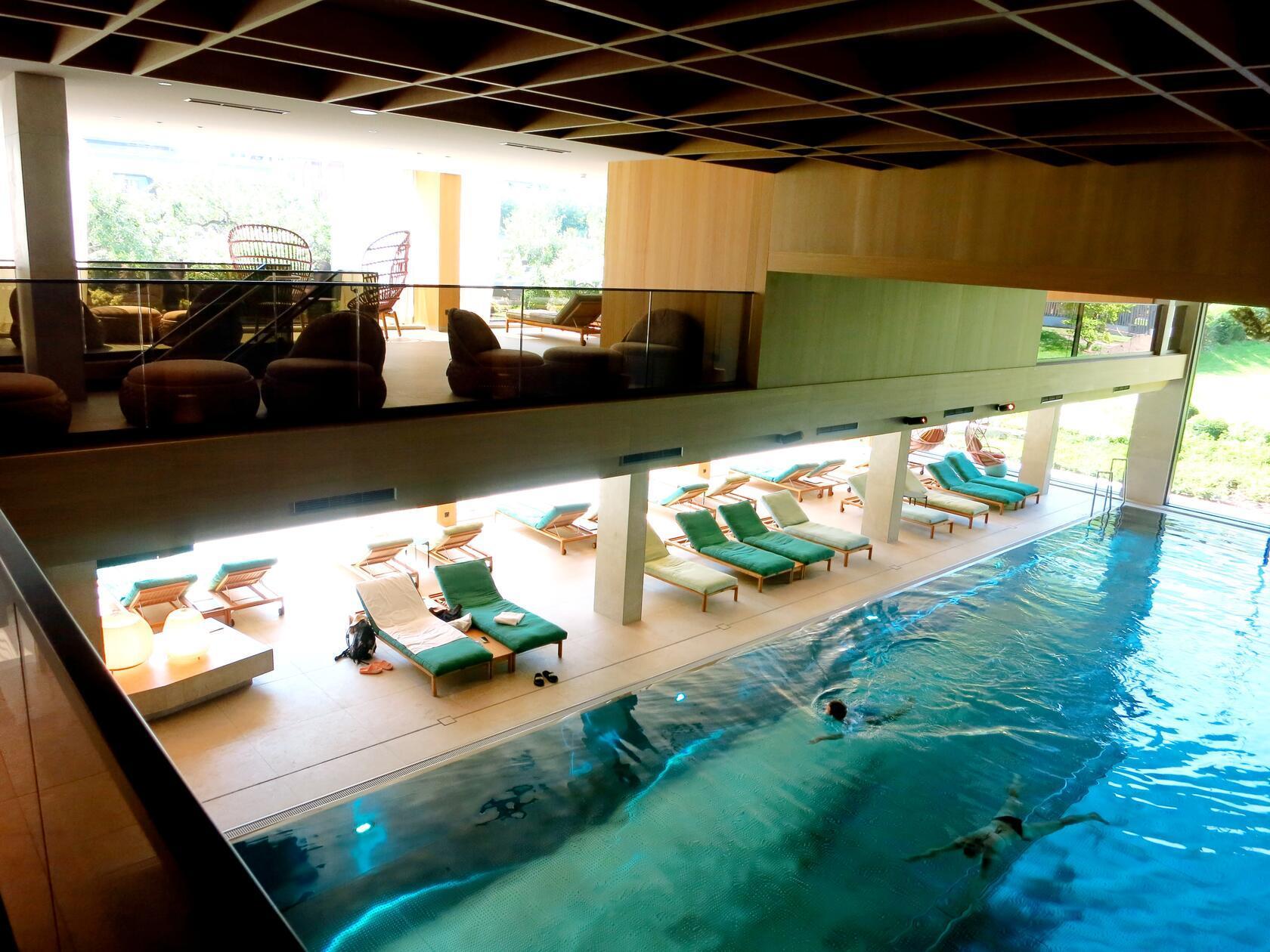 Das Badehaus in Neuhaus Resort.