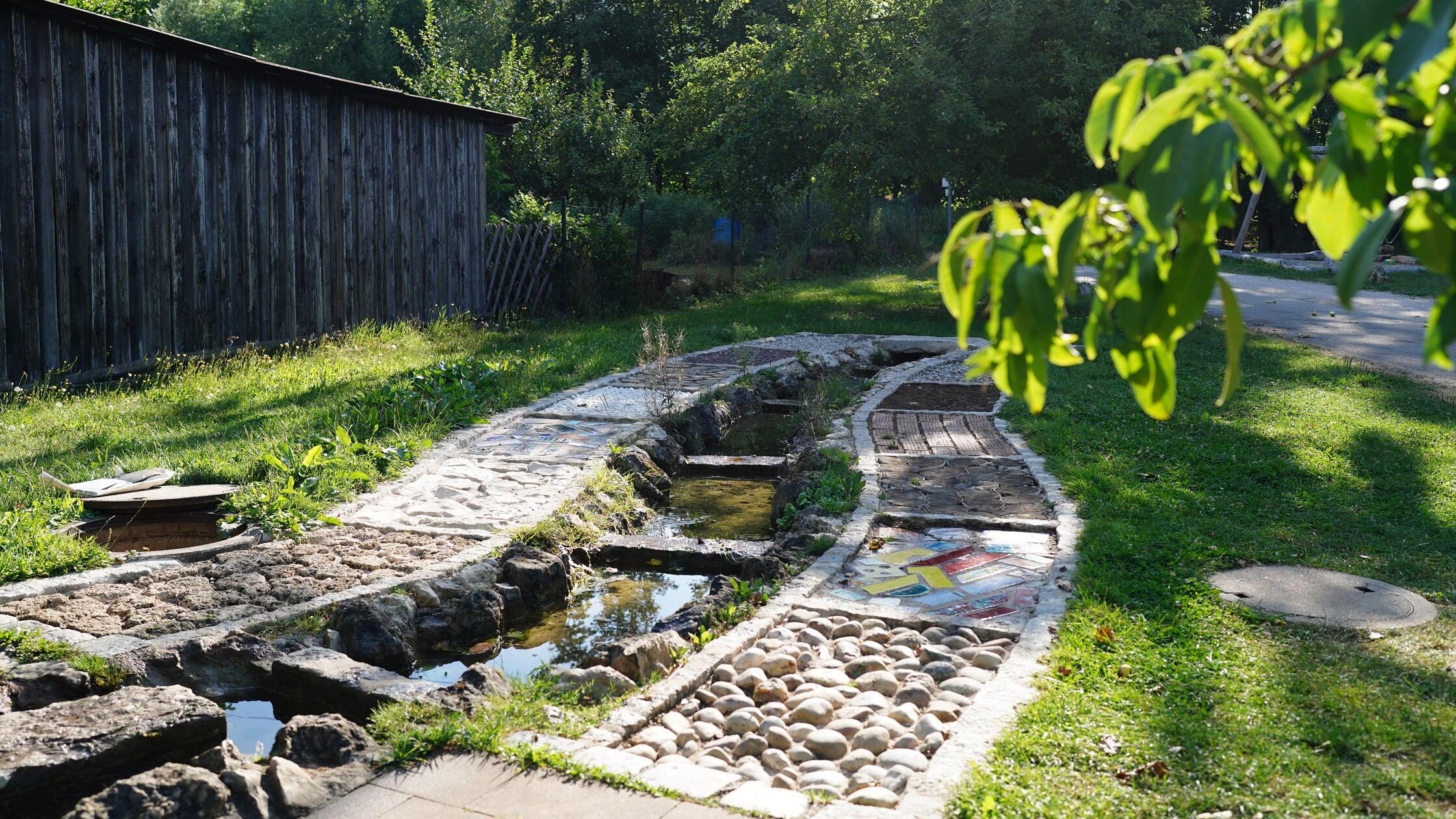 Barfußpfad Kneippanlage Kucha