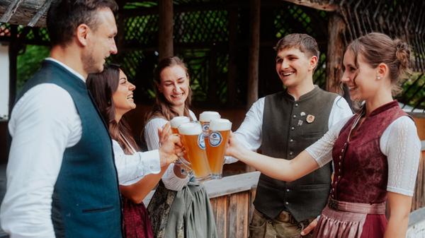 Wo gutes Hefeweizen und nette Menschen zusammenkom