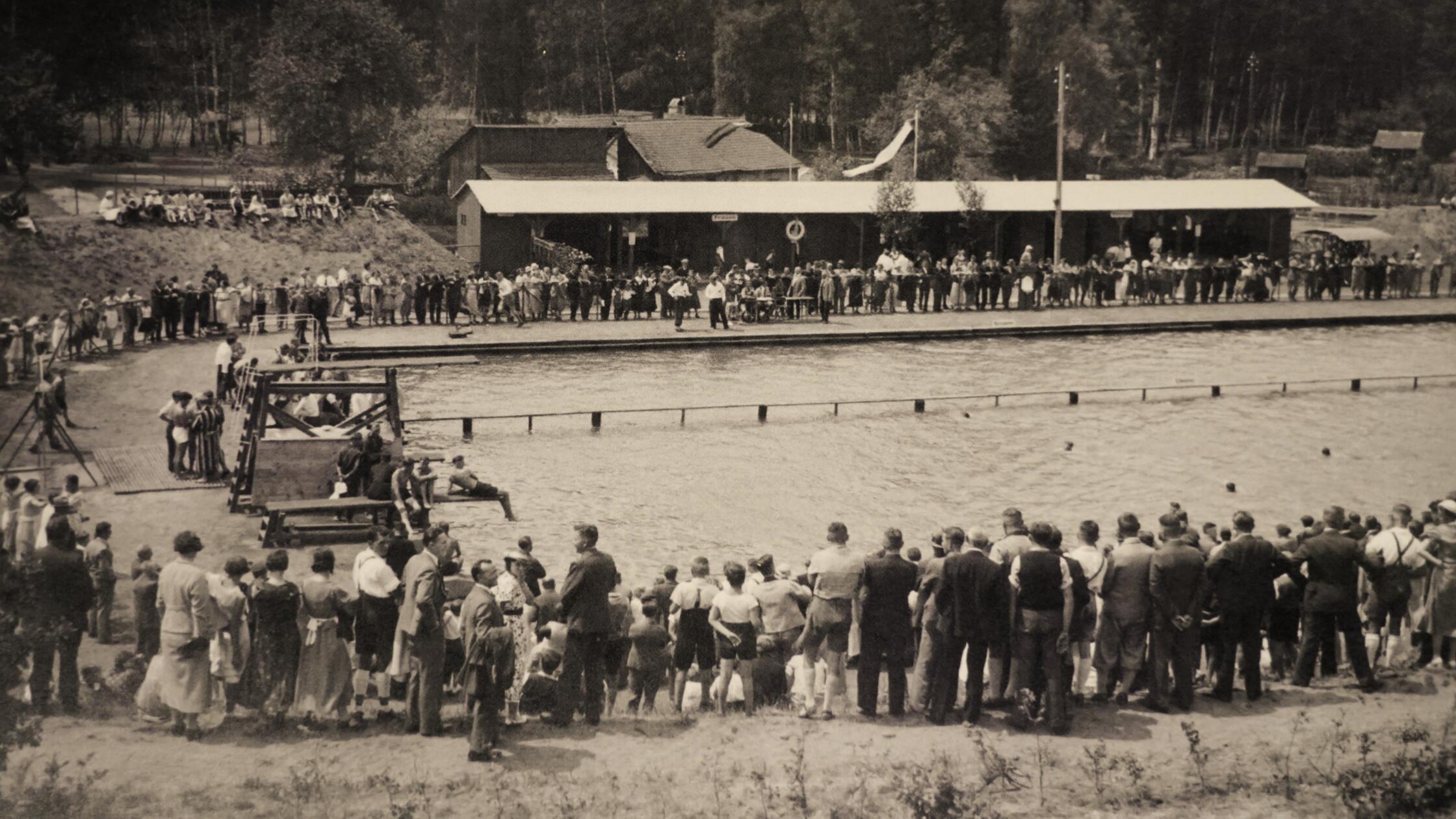 Der 15. Juli 1934. Das erste Rother Stadtbad wird 