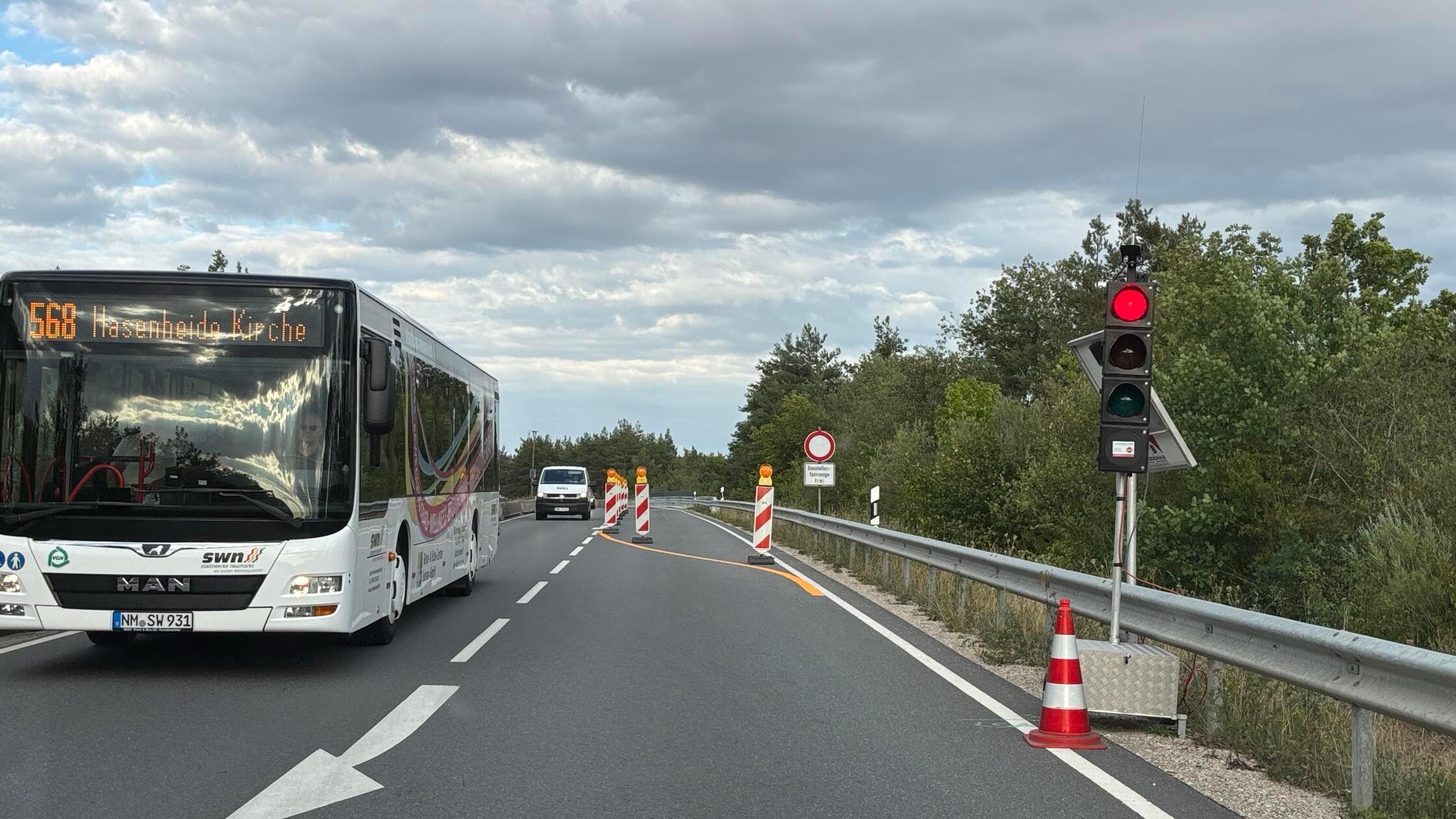 Baustelle St 2260 Neumarkt