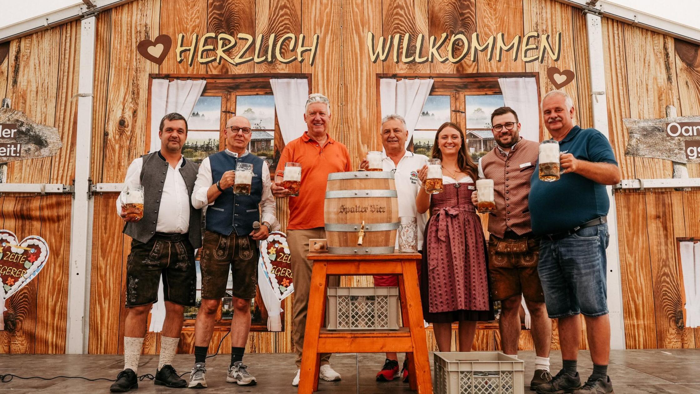Unser Bild zeigt von links Marco Kleemann, Markus 