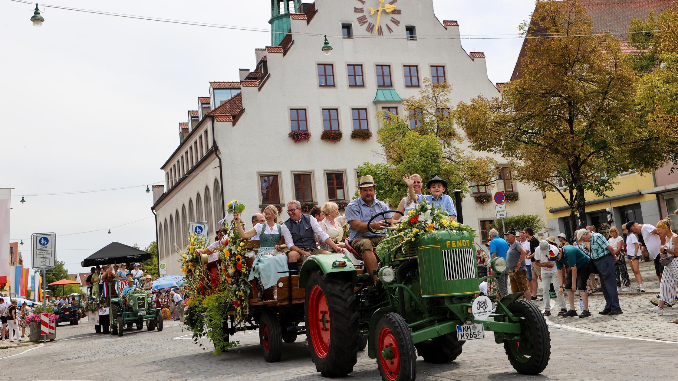 Festzug Jura Volksfest Neumarkt 