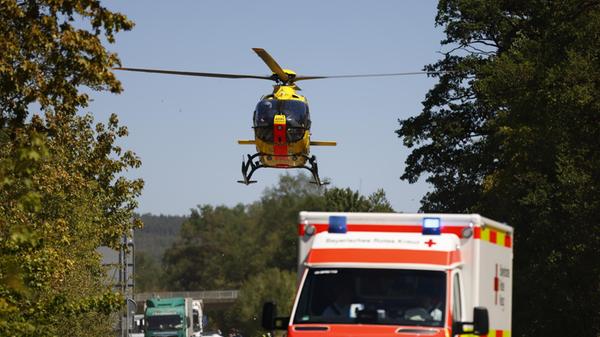 Bei einem schweren Verkehrsunfall auf der B2 bei P