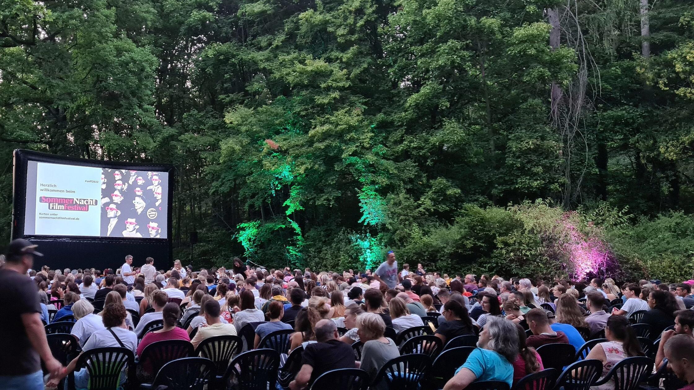 Das SommerNachtFilmFestival findet auch im Tiergar