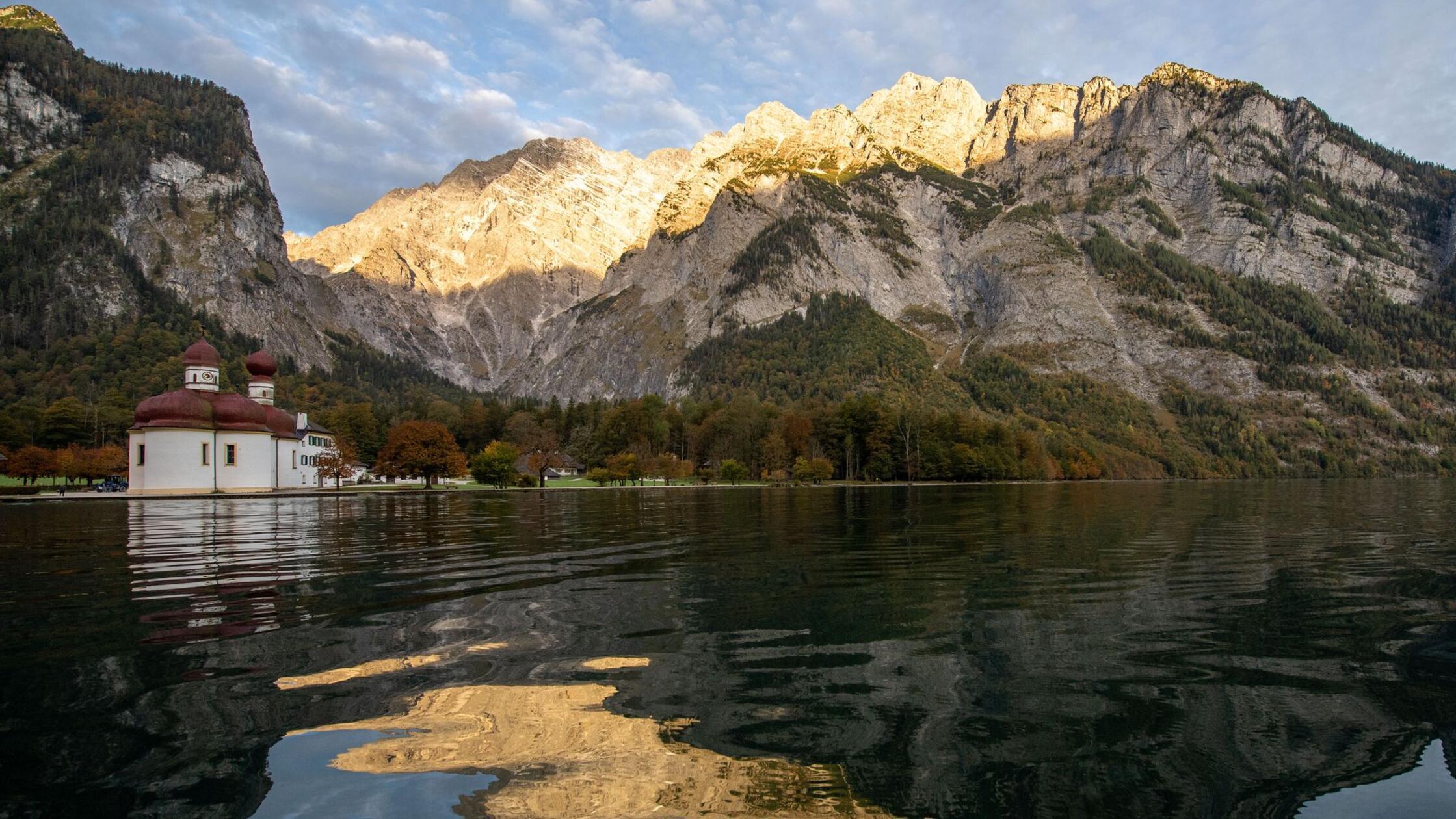 Die Kapelle St. Bartholomä steht im Nationalpark a