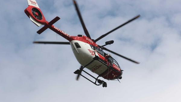 Ein Hubschrauber der DRF Luftrettung. (zu dpa: «Pe