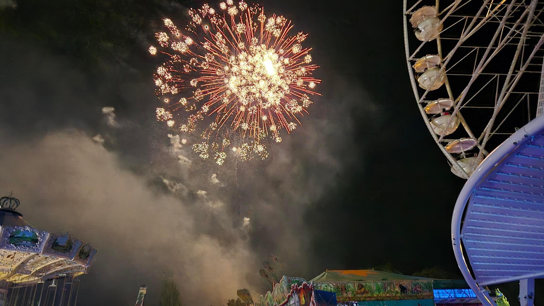Feuerwerk Jura-Volksfest 2025