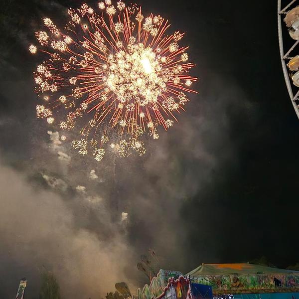 Feuerwerk Jura-Volksfest 2025