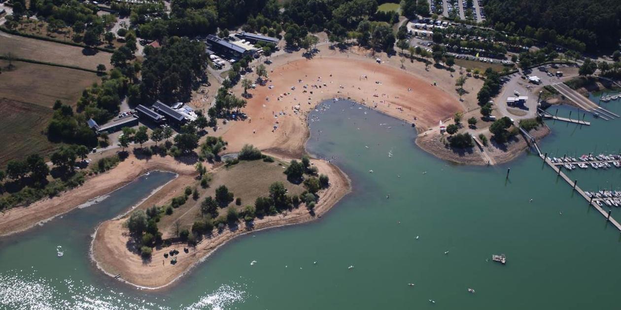 Despite the drought, the lakes are not
