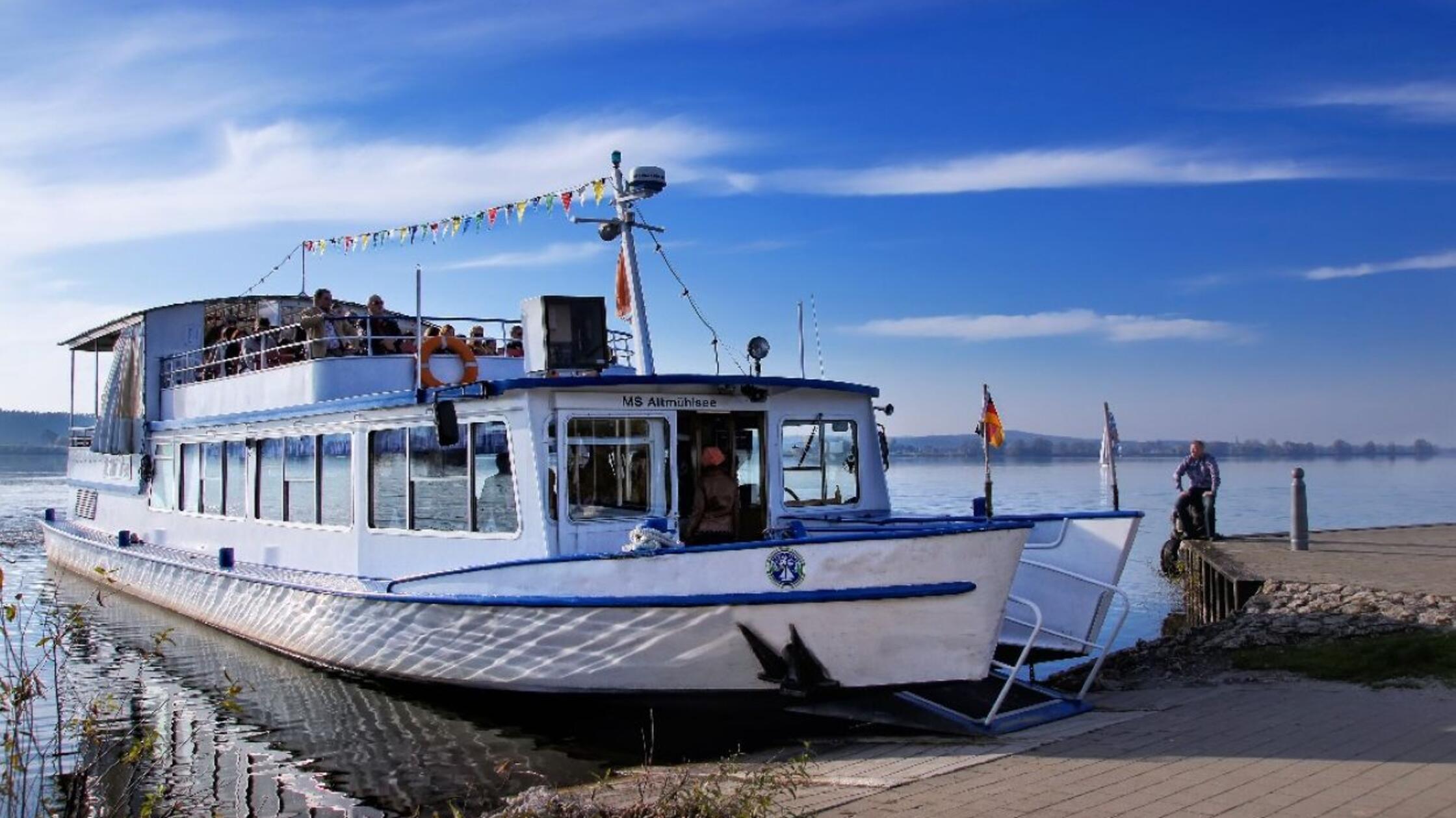 Die Betty, wie die MS Altmühlsee liebevoll genannt