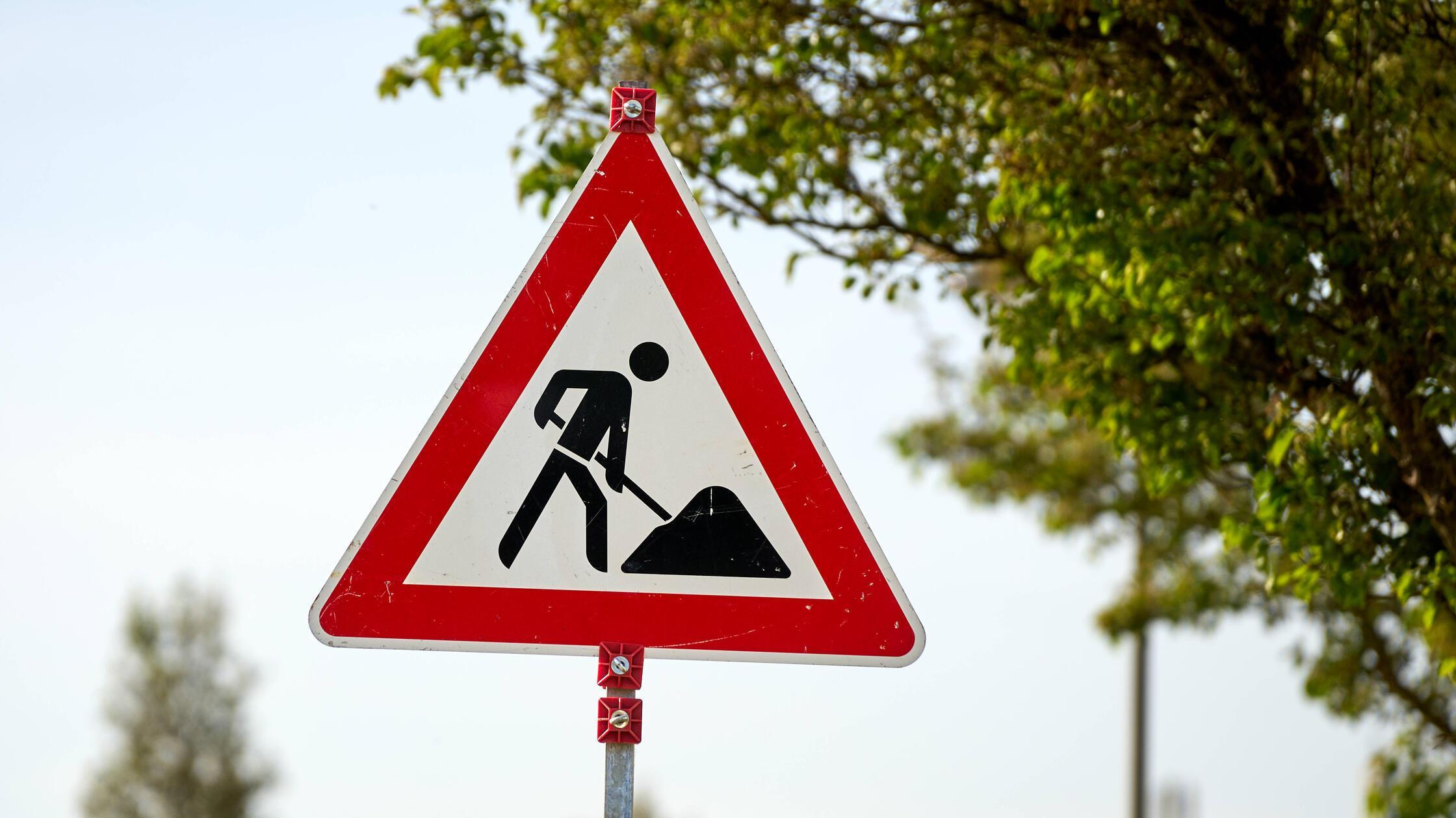Langweid, Bavaria, Germany - April 29, 2024: Sign 