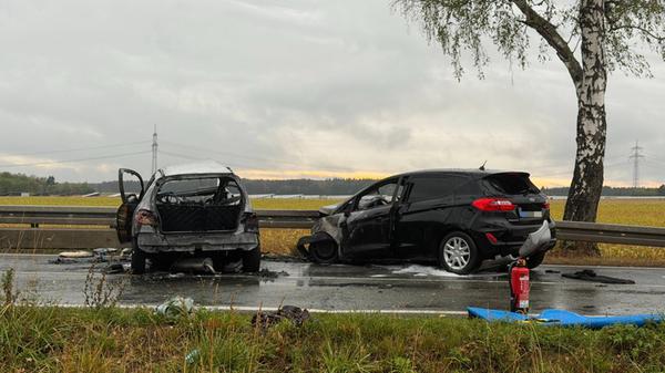 Bei einem schrecklichen Verkehrsunfall auf der Sta