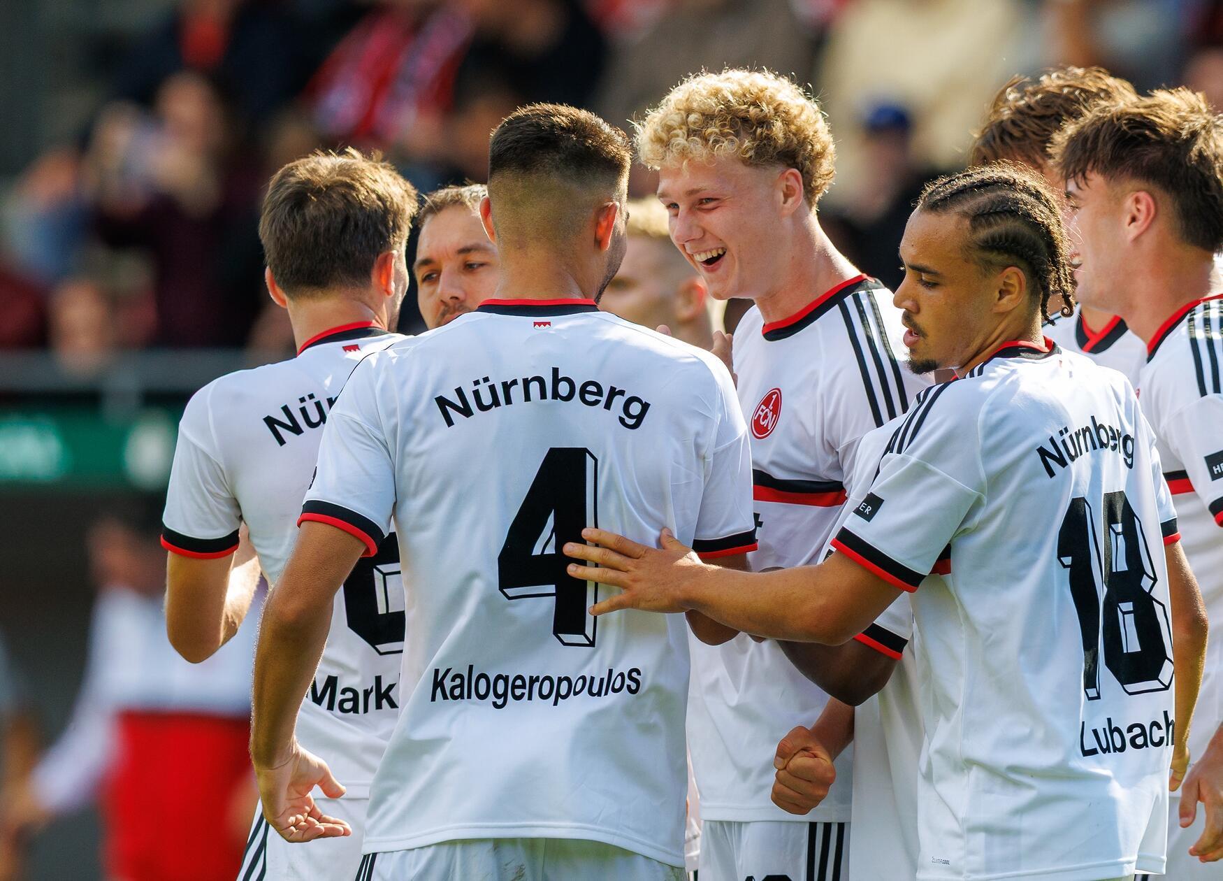 Mit seinem Führungstreffer bestätigte der 21-Jährige den guten Eindruck, den er im Frankenderby hinterlassen hatte.