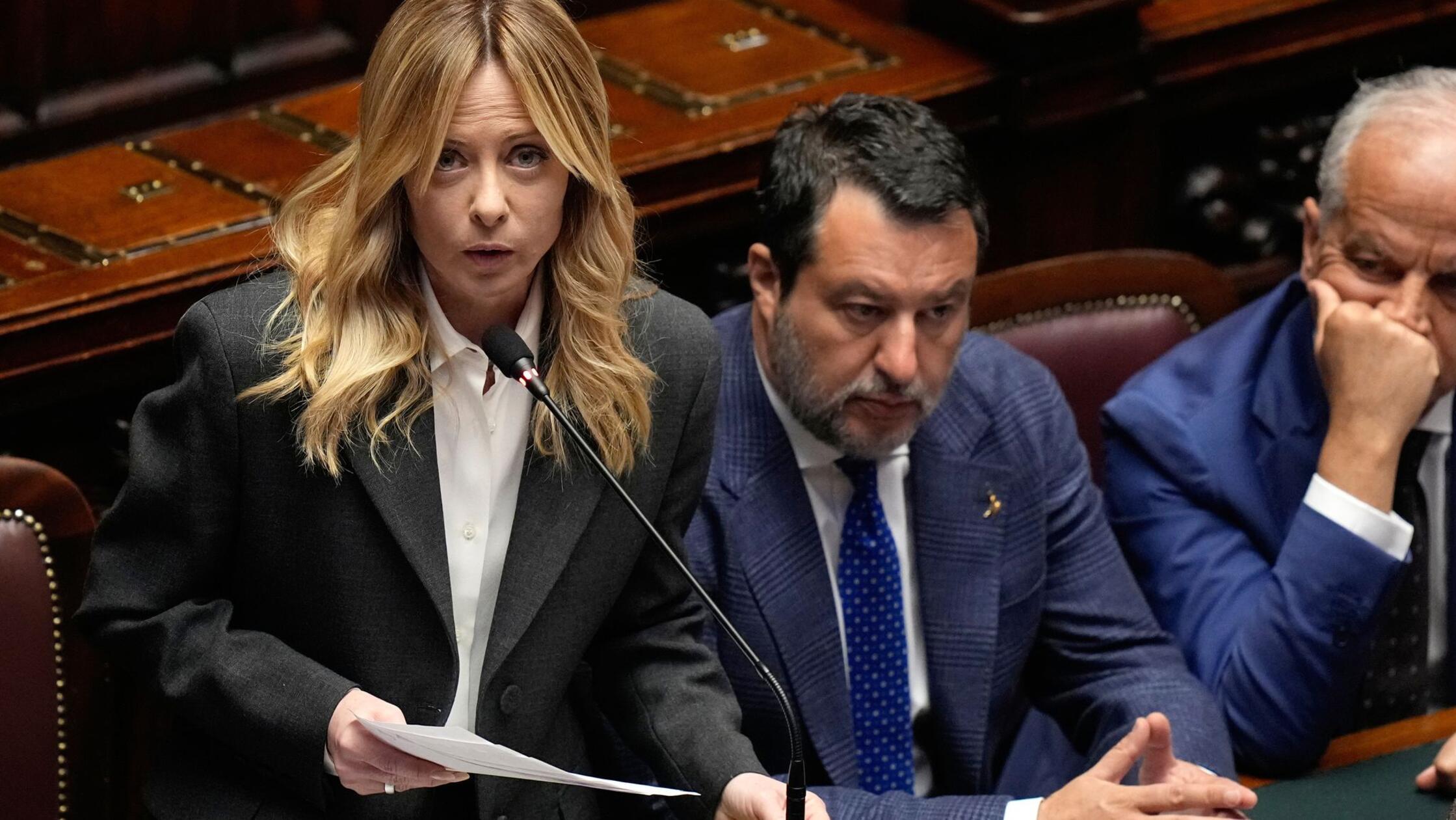 Die italienische Ministerpräsidentin Giorgia Melon